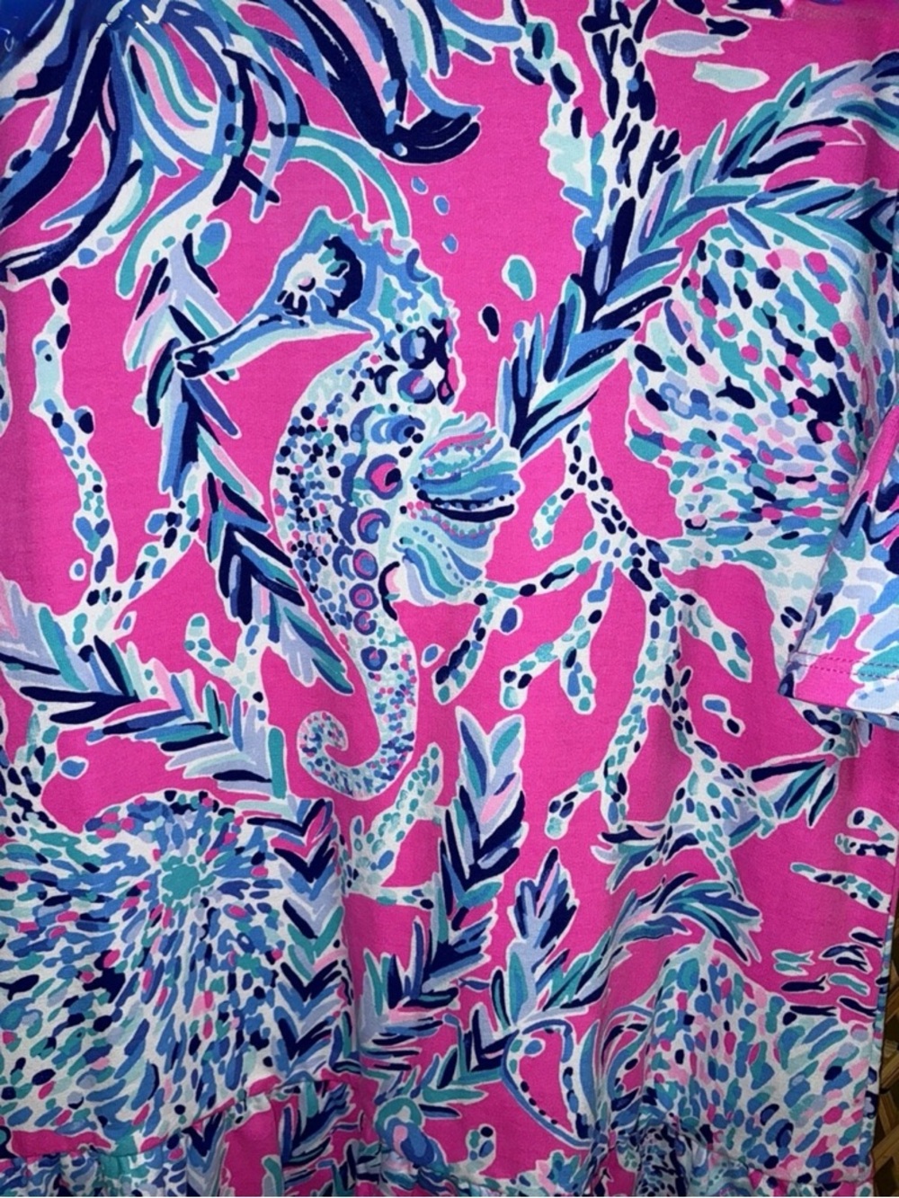 Lilly Pulitzer NWT Girls Sorrento Dress New Kids On The Dock Size L,XL - Picture 8 of 9